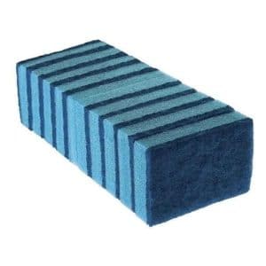 Esponja dupla face com manta azul teflon 10un Bettanin