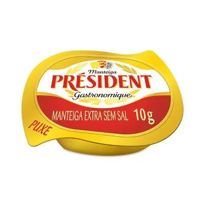 Manteiga extra sem sal President